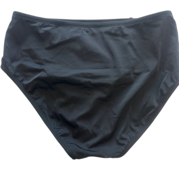 NWT! Sonnet Shores Shirred Front‎ Women's High Waist Bikini Swimsuit Bottom Sz 6 - Picture 5 of 8